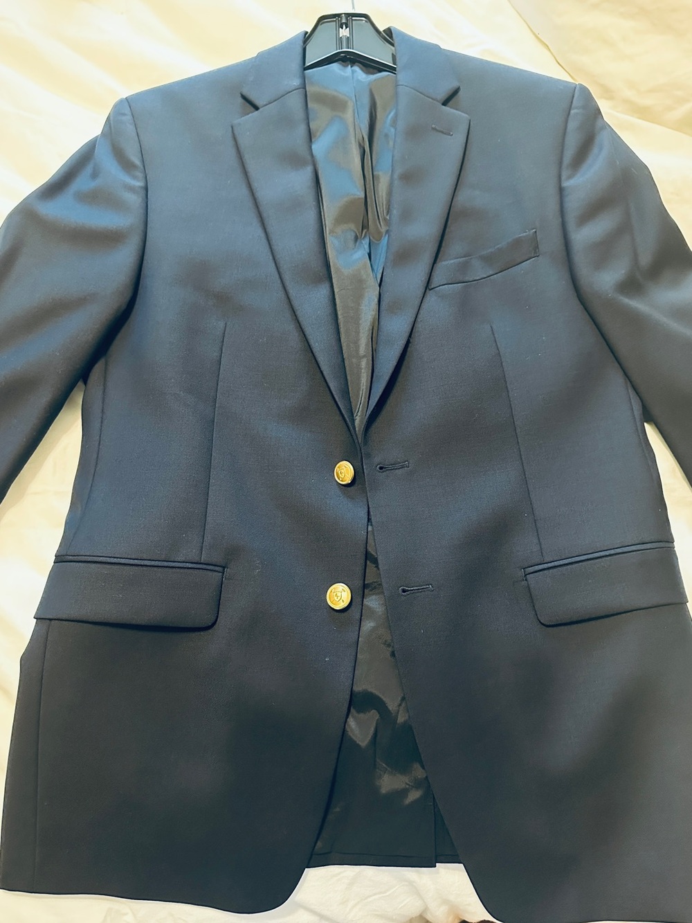 Ralph Lauren Navy Blazer with Gold Buttons
